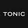 Tonic Site Shop